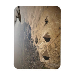 Luftaufnahmen von Pyramiden in Ägypten Magnet