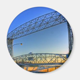 Luftaufzug-Brücke Magnet