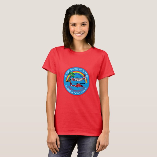 Luftbahnhof Barbers Point Hawaii T-Shirt (Vorne ganz)