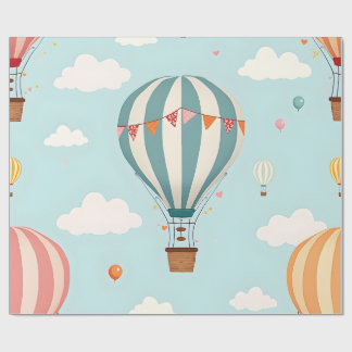 Luftballon-Design-Geschenkpapier Geschenkpapier