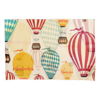 Luftballon: spielerisches Musterdesign. Kissenbezug