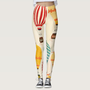 Luftballon: spielerisches Musterdesign. Leggings