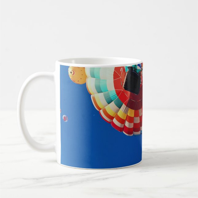 Luftballonfotografie Kaffeetasse (Links)