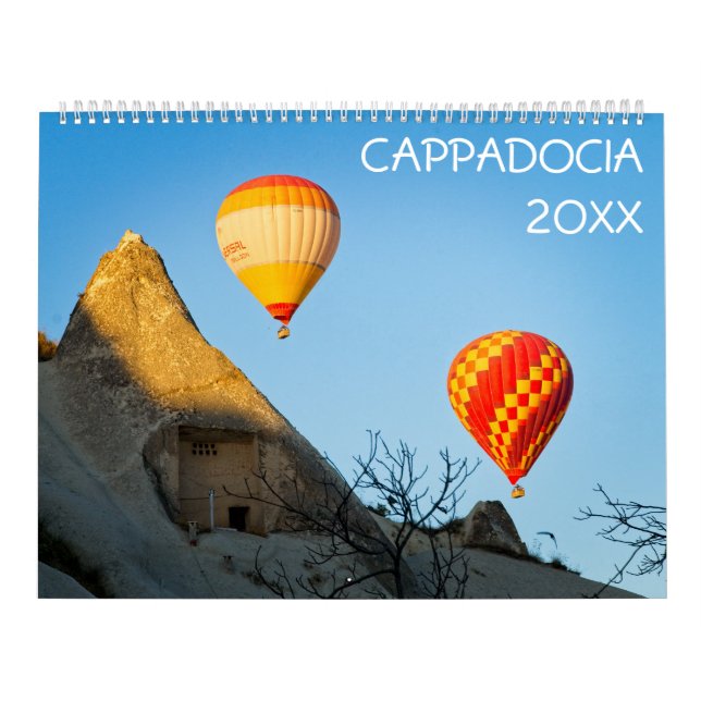 Luftballons in Kappadokien Kalender (Titelbild)