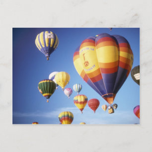 Luftballons Postkarte