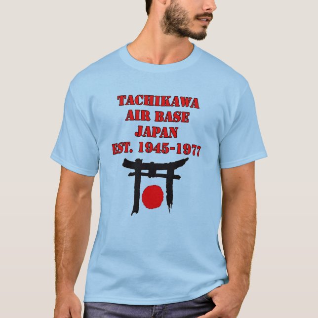 Luftbasis Tachikawa Japan T-Shirt (Vorderseite)