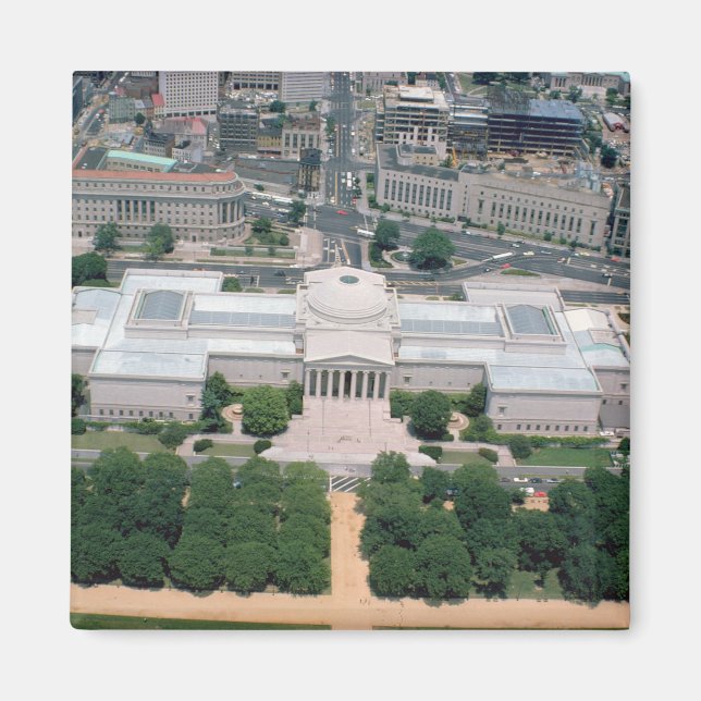 Luftbild der Nationalgalerie der Kunst Magnet (Vorne)