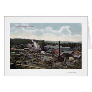 Luftbild der Papiermeilen