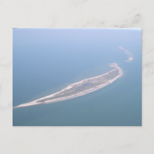 Luftbild der Schiffsinsel Postkarte (Vorderseite)