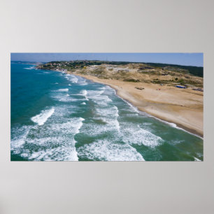 Luftbild der Schwarzmeerküste von Istanbul, Poster