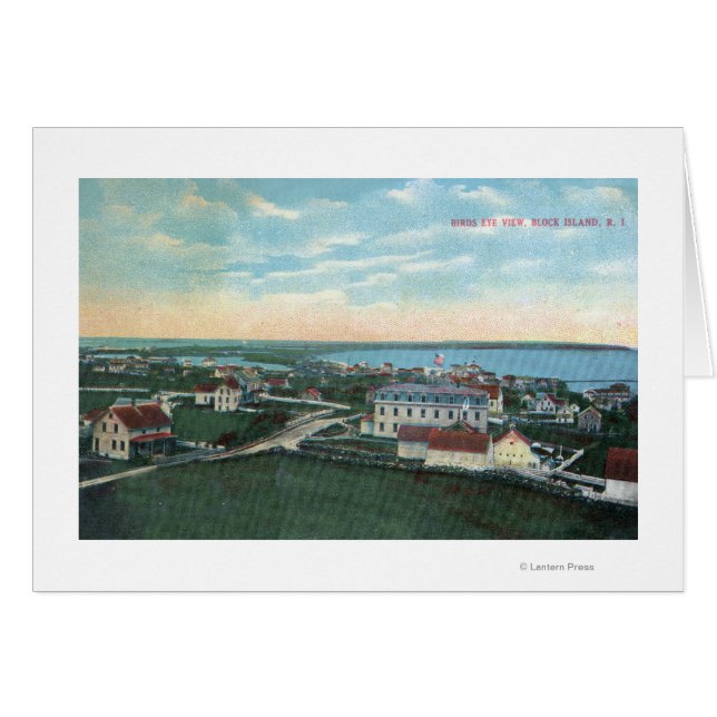 Luftbild der Stadt 2 (Vorderseite (Horizontal))