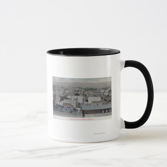 Luftbild der Stadt # 2Oakland, CA Tasse (Rechts)