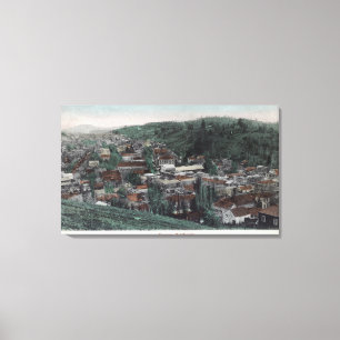 Luftbild der Stadt # 2Sonora, CA Leinwanddruck