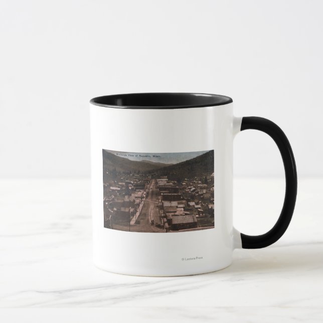 Luftbild der Stadt 3 Tasse (Rechts)