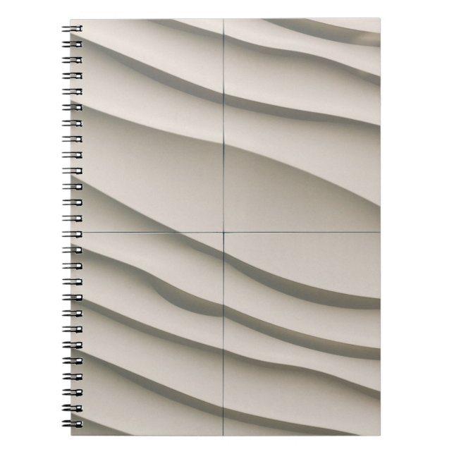 Luftbild der Wüste Notizblock (Vorderseite)