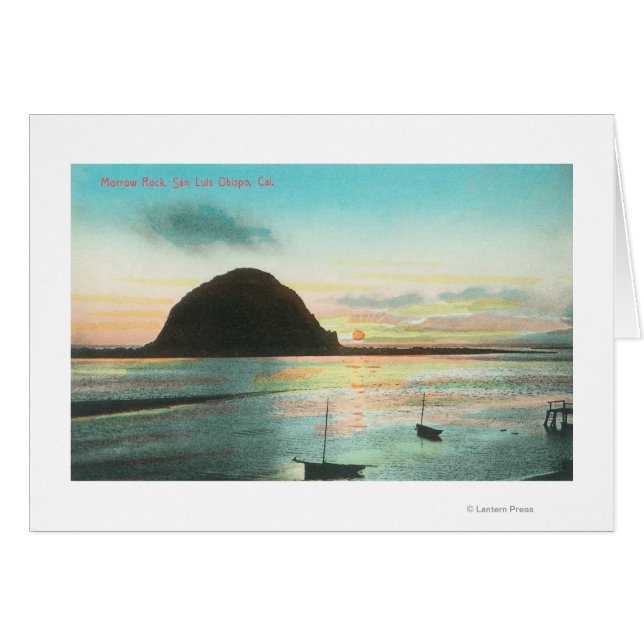 Luftbild des Morrow Rock und der Bucht (Vorderseite (Horizontal))