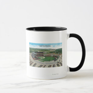 Luftbild des New Milwaukee Landkreis Stadions Tasse