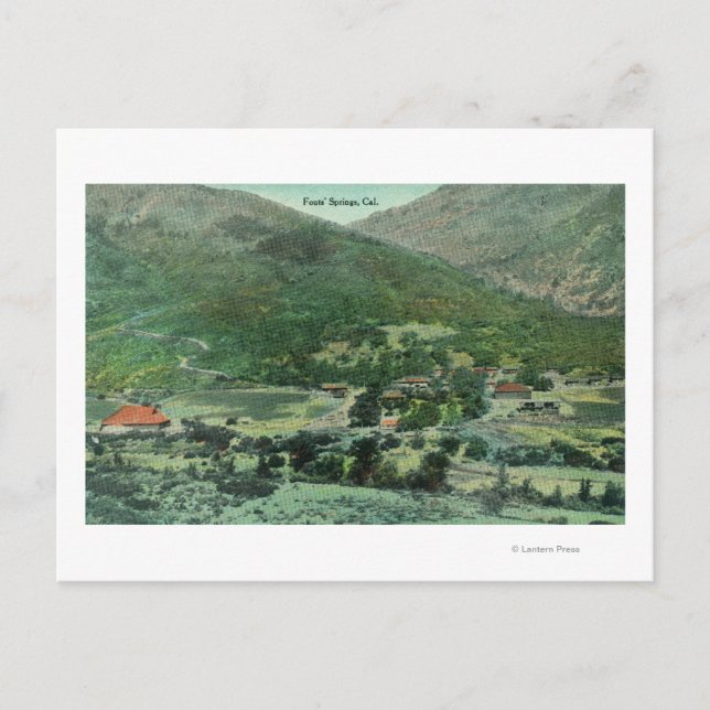 Luftbild des Sacramento-Tals Postkarte (Vorderseite)