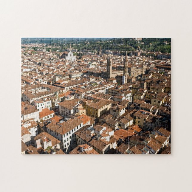Luftbild Florenz - Toskana, Italien Puzzle (Horizontal)