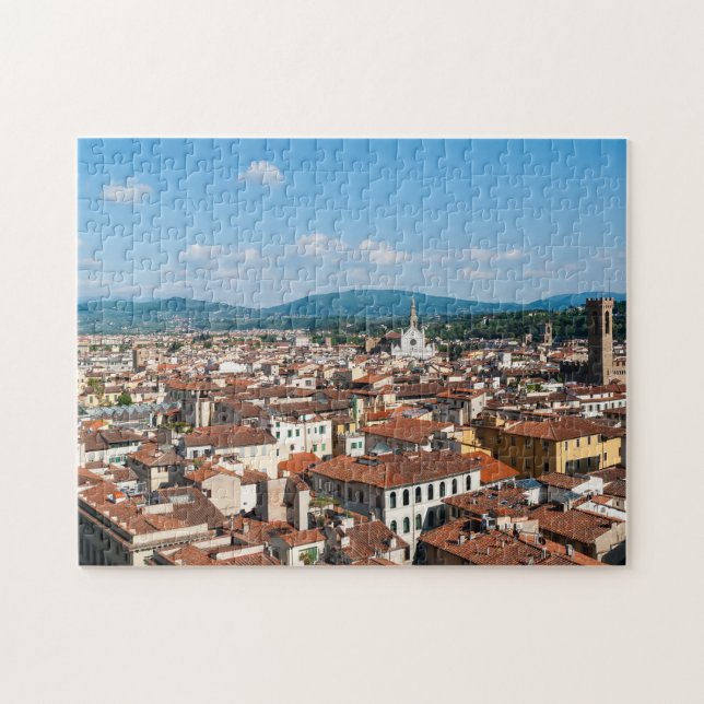 Luftbild Florenz - Toskana, Italien Puzzle (Horizontal)