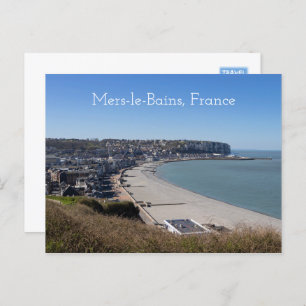 Luftbild, Mers-le-Bains, Frankreich Postkarte