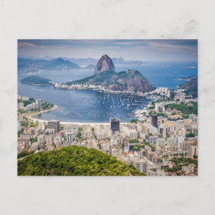 Luftbild Rio de Janeiro Postkarte