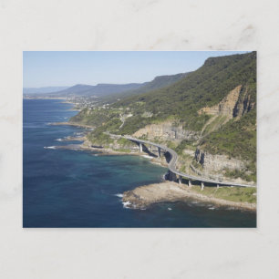 Luftbild Sea Cliff Bridge nähe Wollongong, 2 Postkarte