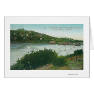 Luftbild von Belvedere Bay, Hotel Belvedere