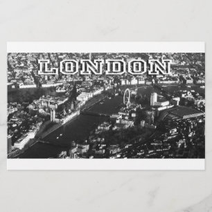 Luftbild von London Briefpapier