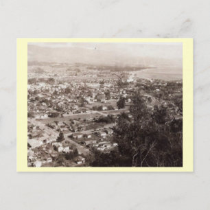 Luftbild von Santa Barbara, Kalifornien Vintage Postkarte