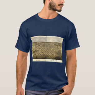 Luftbild von Springfield T-Shirt