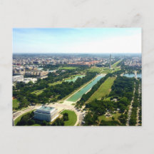 Luftbild von Washington DC National Mall und Mon