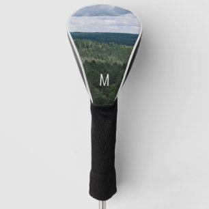 Luftbild Waldlandschaft Foto mit individuellem Mon Golf Headcover