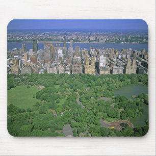 Luftblick auf den Central Park und die Westseite Mousepad