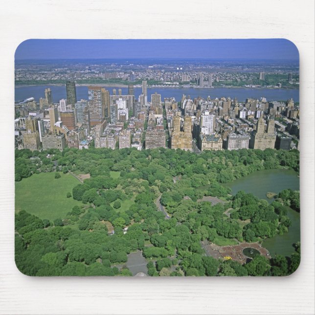 Luftblick auf den Central Park und die Westseite Mousepad (Vorne)