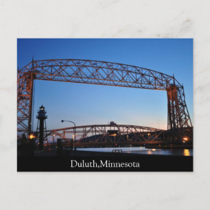 Luftbrücke Duluth Minnesota Postkarte