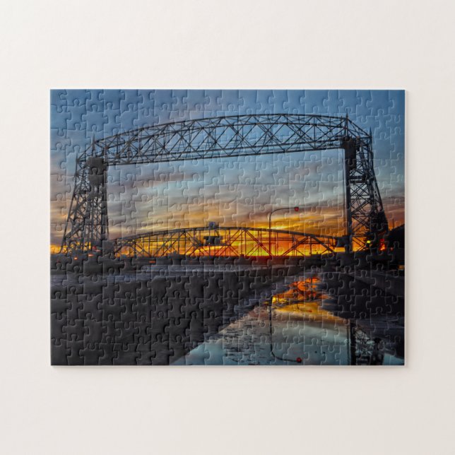 Luftbrücke Duluth Minnesota Puzzle (Horizontal)