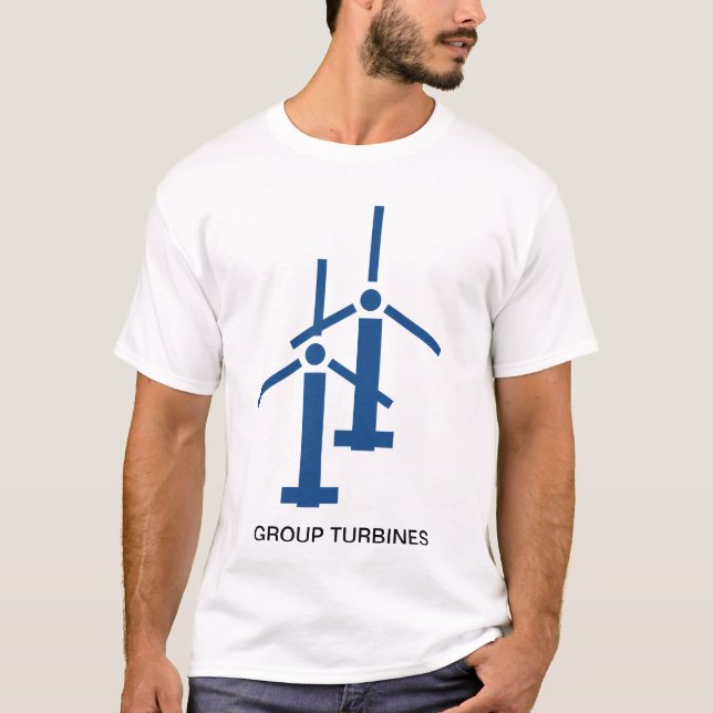 Luftcharakter-Turbinen-Drohne T-Shirt (Vorderseite)