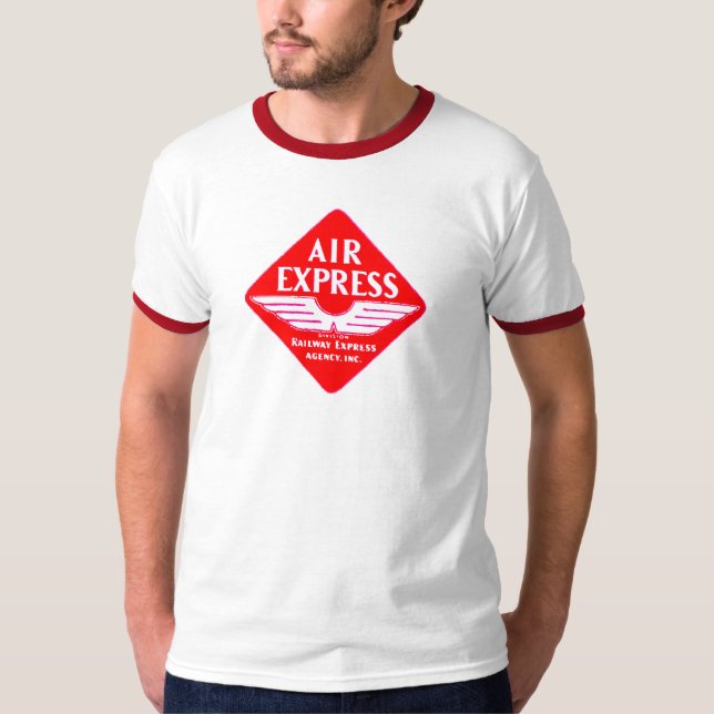 Lufteilgut durch Eisenbahn-Eilagentur T-Shirt (Vorderseite)