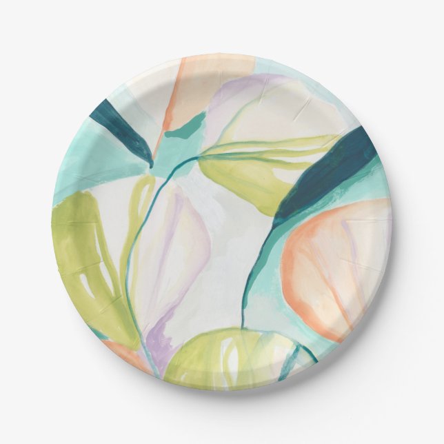 LüfterBlume IV Pappteller (Vorderseite)