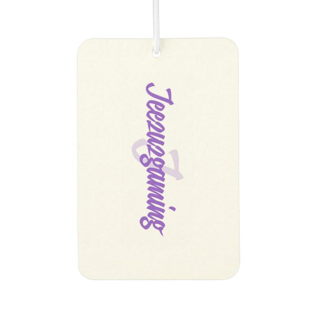 Lufterfrischer JeezuzGaming (Vorderseite)