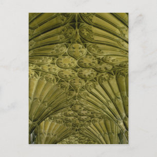 Lüftergewölbe im Kloster Postkarte