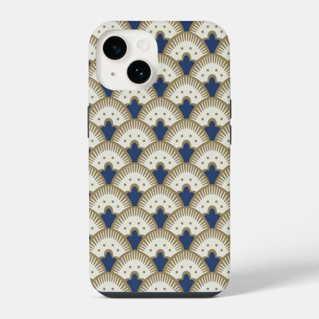 Lüftermuster iPhone Hülle (Rückseite)
