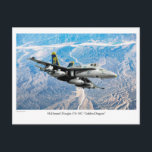 Luftfahrt Art Postkarte "F/A-18 Hornet"<br><div class="desc">Aviation Art Postcard F/A-11 Hornet" F/18ホネ絵はトが</div>
