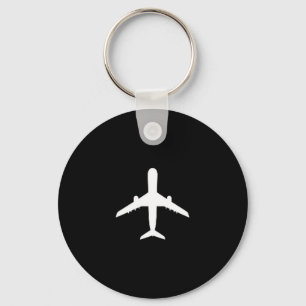 Luftfahrt-Fan-Flugzeugpilot-Vater-Design Schlüsselanhänger