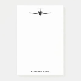 Luftfahrt - Nachhinweise Post-it Klebezettel