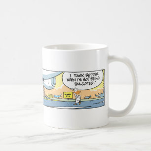 Luftfahrt-Rollbahn-Spaß-Cartoon-Tasse Kaffeetasse