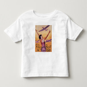 Luftfahrt-Show am Hotel Wagner Promo-Plakat Kleinkind T-shirt
