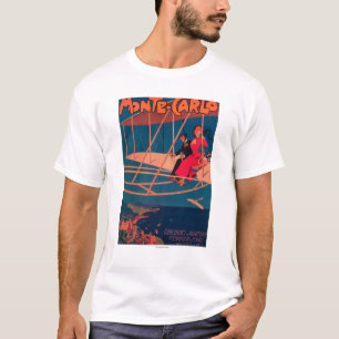 Luftfahrt-sportliches Plakat T-Shirt