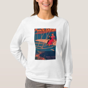 Luftfahrt-Sportposter T-Shirt